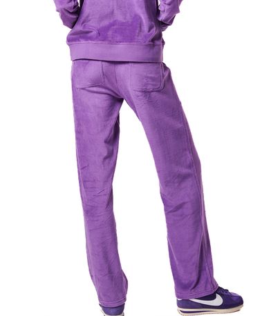 Body Action Womens Basic Velour Παντελόνι Φόρμας Γυναικείο (021436 PURPLE SAPPHIRE-13)