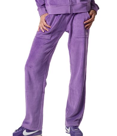 Body Action Womens Basic Velour Παντελόνι Φόρμας Γυναικείο (021436 PURPLE SAPPHIRE-13)