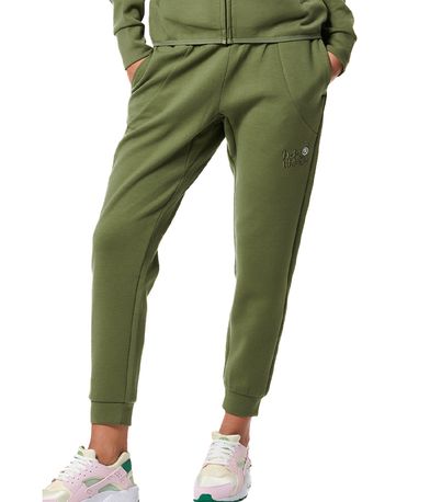 Body Action Womens Sport Sport Gym Tech Παντελόνι Φόρμας Γυναικείο (021444 KHAKI GREEN-07E)