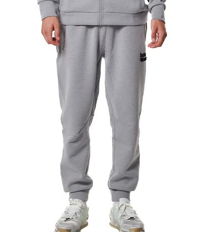 Body Action Men S Sport Gym Tech Παντελόνι Φόρμας Ανδρικό (023440 SILVER GREY-03)