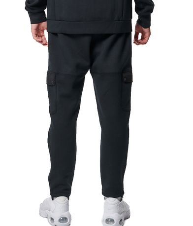 Body Action Mens Gymtech Tracksuit Bottoms Παντελόνι Cargo Ανδρικό (023441 BLACK-01)