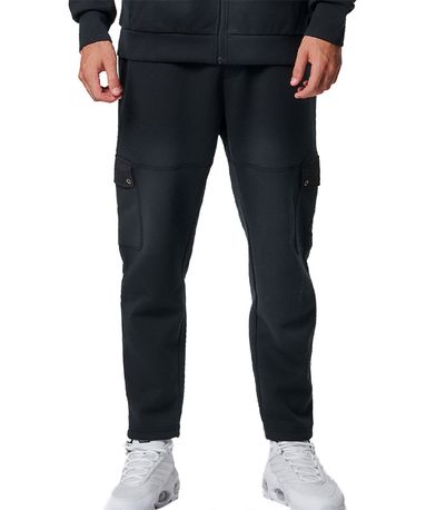 Body Action Mens Gymtech Tracksuit Bottoms Παντελόνι Cargo Ανδρικό (023441 BLACK-01)