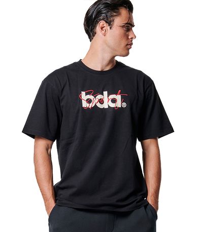 Body Action Mens Cotton Jersey T-Shirt Ανδρικό (053432 BLACK-01)