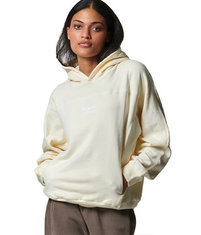 Body Action Gender Neutral Boxy Fit Hoodie (061429 COTTON ECRU-05)