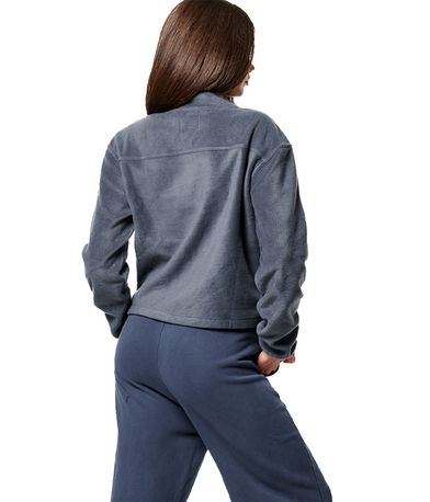 Body Action Womens Half-Zip Polar Fleece Μπλούζα Με Φερμουάρ Γυναικεία (061433 TURBULENCE GREY-03)