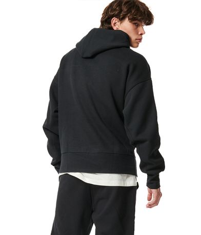 Body Action Lounge Fleece Hoodie Ανδρικό (063416 BLACK-01)