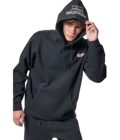 Body Action Hoodie Ανδρικό (063421 BLACK-01)