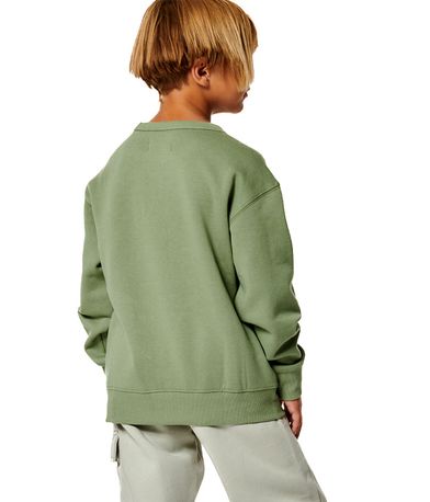 Body Action Boys Round Neck Μπλούζα Με Λαιμόκοψη (064403 SPRAY GREEN-07)