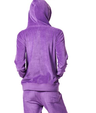 Body Action Womens Velour Ζακέτα Βελουτέ Γυναικεία (071417 PURPLE SAPPHIRE-13)