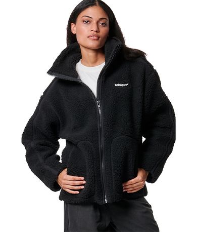 Body Action Zip Through Ζακέτα Sherpa Γυναικεία (071420 BLACK-01)