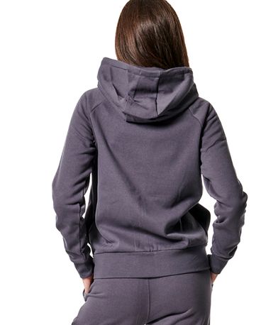 Body Action Fleece Full Zip Ζακέτα Βαμβακερή Γυναικεία (071421 PEARL GREY-03G)