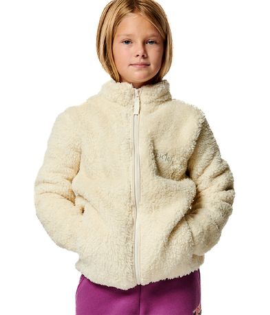 Body Action Girls Fluffy Ζακέτα Sherpa (072406 ARCTIC WOLF-05A)