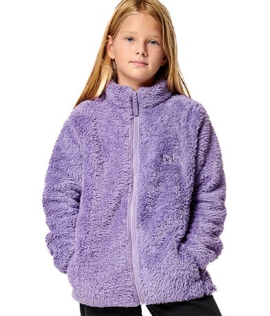 Body Action Girls Fluffy  Ζακέτα Sherpa (072406 PURPLE HAZE-13A)