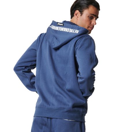 Body Action Full Zip Function Ζακέτα Βαμβακερή Ανδρική (073416 BLUE INDIGO-04B)