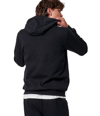 Body Action Fleece Full Zip Ζακέτα  Βαμβακερή Ανδρική (073419 BLACK-01)