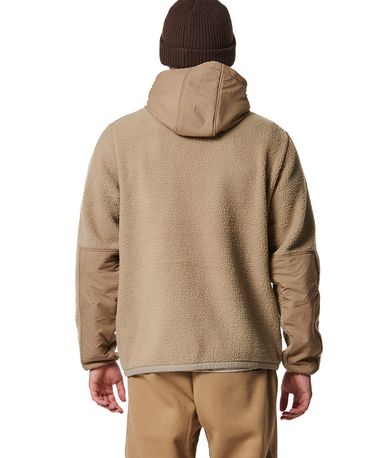 Body Action Ζακέτα Sherpa Ανδρική (073422 FOSSIL BEIGE-05C)