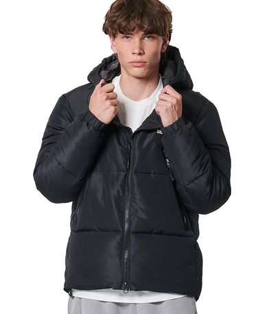 Body Action Men S Μπουφάν Puffer Ανδρικό (073426 BLACK-01)