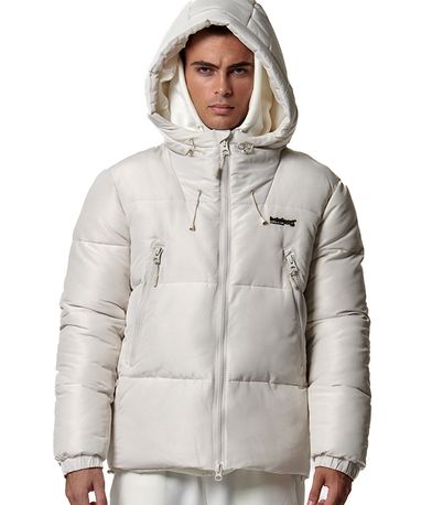 Body Action Men S Μπουφάν Puffer Ανδρικό (073426 SAND BEIGE-05C)