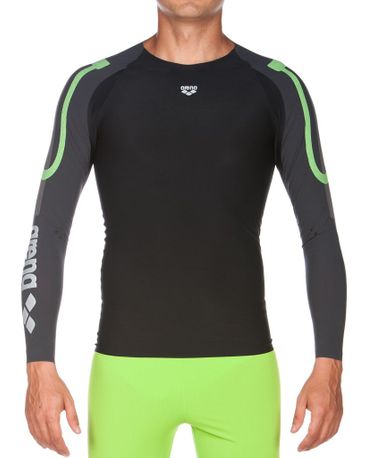 Arena M Carbon Compression Long Slee Aνδρικό Αγωνιστικό Μαγιό