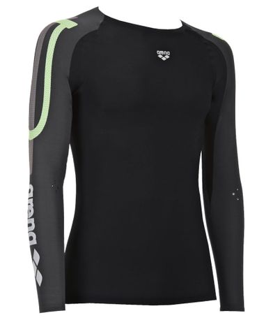 Arena M Carbon Compression Long Slee Aνδρικό Αγωνιστικό Μαγιό