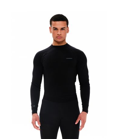 Emerson Lightweight Bamboo Base Layer Crew Ισοθερμική Μπλούζα (232.EM06.09 BLACK)