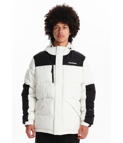 Emerson Μπουφάν Puffer Ανδρικό (242.EM10.58 OFF WHITE-BLACK)