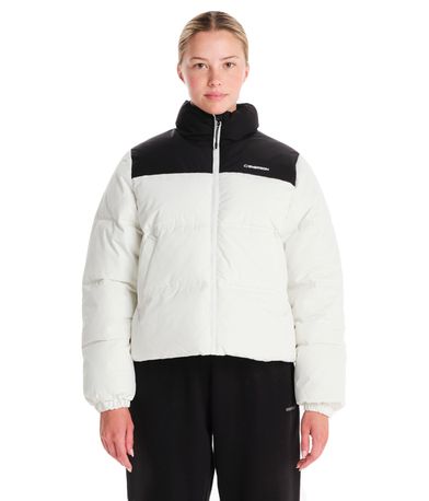 Emerson Μπουφάν Puffer Γυναικείο (242.EW10.74 OFF WHITE-BLACK)