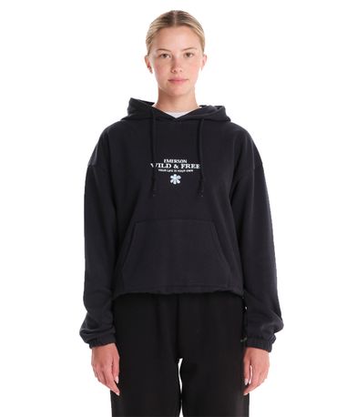 Emerson Hoodie Γυναικείο (242.EW20.45 OFF BLACK)