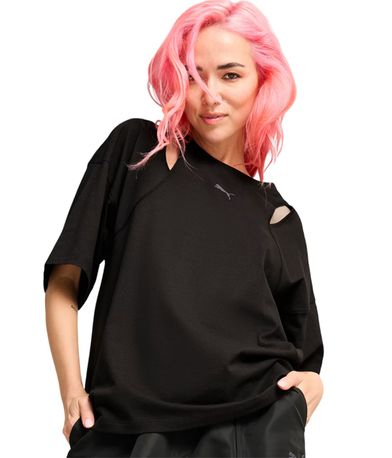 Puma Dare To Oversized Cutout T-Shirt Γυναικείο (626644 01)