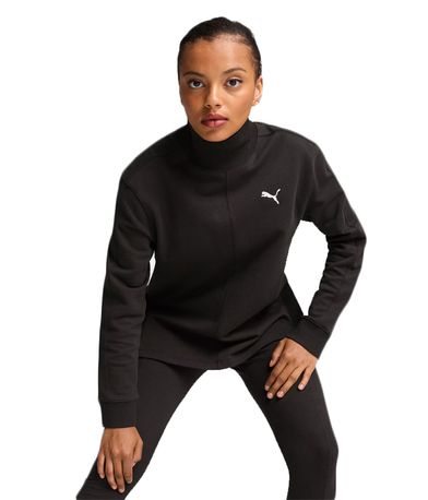 Puma Her High Neck Crew Tr Μπλούζα Με Ψηλό Λαιμό Γυναικεία (681629 01)