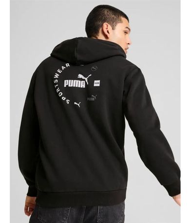 Puma Power Full-Zip Ζακέτα Βαμβακερή Ανδρική (681740 01)