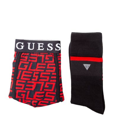 Gift Set Μπόξερ   Κάλτσες GUESS