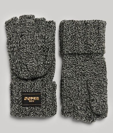 Γάντια Μισά Cable Knit Gloves SUPERDRY