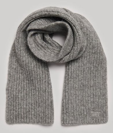 Κασκόλ Rib Knit Scarf SUPERDRY