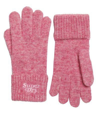 Γάντια Ribbed Knitted Gloves SUPERDRY