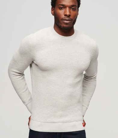 Πουλόβερ Textured Crew Knit Jumper SUPERDRY