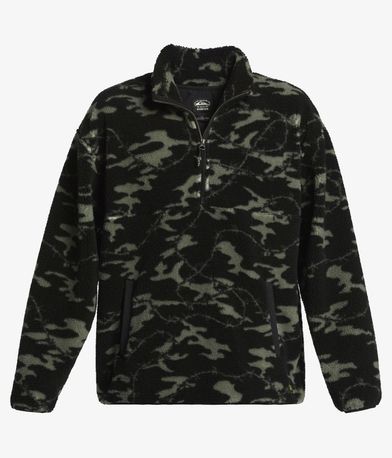 Sherpa Μπλούζα Φούτερ Mikey Zip QUIKSILVER