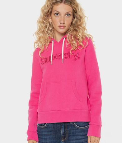 Φούτερ Με Κουκούλα Tonal Embroidered Logo Hoodie SUPERDRY