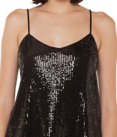 Αμάνικο Top Sequin Cami Vest Top SUPERDRY