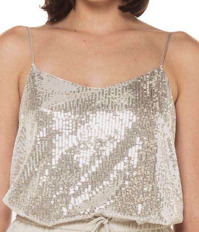 Αμάνικο Top Sequin Cami Vest Top SUPERDRY