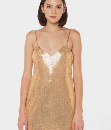 Φόρεμα Sequin Cami Mini Dress SUPERDRY