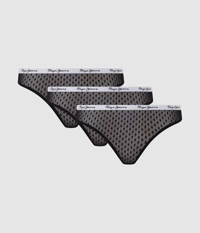 3 Pack Σλιπ Στρινγκ Dot 3P Thong PEPE JEANS