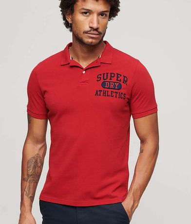 Polo T-Shirt Ovin Applique SUPERDRY