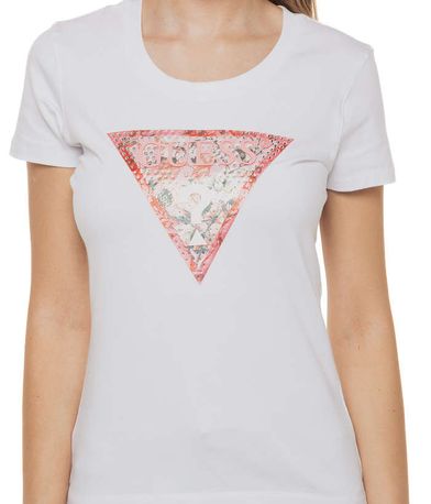 T-Shirt Satin Triangle GUESS