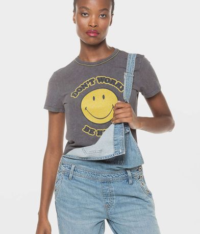 T-shirt More Smiley DESIGUAL x Smiley