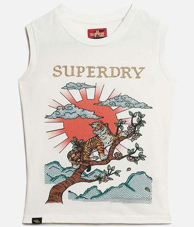 Αμάνικο Top Tattoo Rhinestone  SUPERDRY