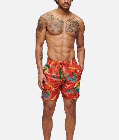 Μαγιό Σορτς 17 Hawaiian Print SUPERDRY