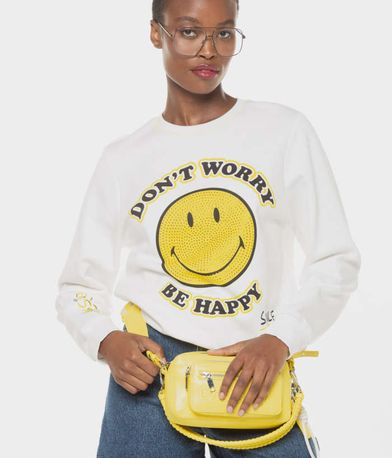 Μπλούζα Φούτερ Smiley DESIGUAL x Smiley