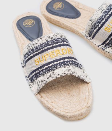 Sliders Εσπαντρίγιες Canvas SUPERDRY