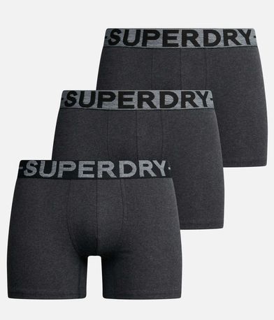 3 Pack Μποξεράκια Organic Cotton Boxer Triple Pack SUPERDRY